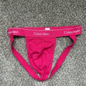 Calvin Klein Pink Jockstrap